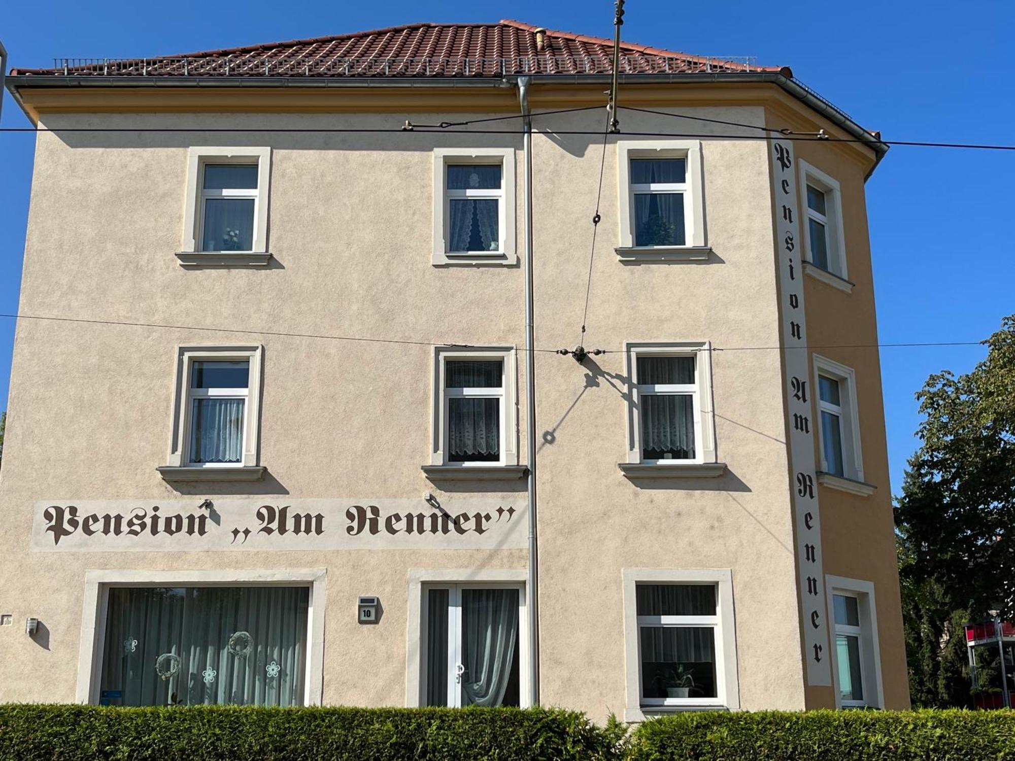 Pension Am Renner Dresden Exteriör bild